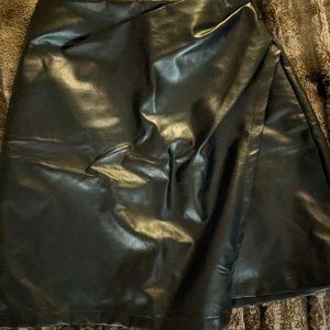 Cider Pleather Skirt